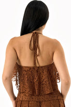 Load image into Gallery viewer, Burnt Sugar Lace Set