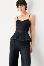 Load image into Gallery viewer, Indigo Bombshell Jumpsuit