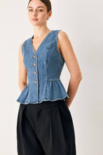 Load image into Gallery viewer, Brixton Denim Vest