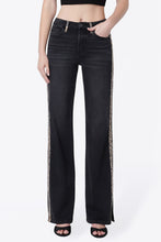 Load image into Gallery viewer, Black Wild Track Jeans