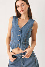 Load image into Gallery viewer, Prescott Denim Vest