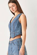 Load image into Gallery viewer, Prescott Denim Vest