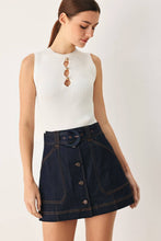 Load image into Gallery viewer, Indigo Buckle Skort