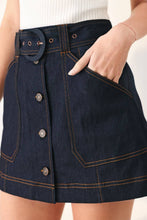 Load image into Gallery viewer, Indigo Buckle Skort