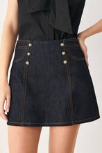 Load image into Gallery viewer, Indigo Secret Skort