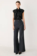 Load image into Gallery viewer, Bowlicious Black Blouse