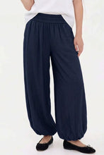 Load image into Gallery viewer, Blue Velvet Balloon Pants