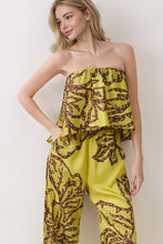 Load image into Gallery viewer, Lime Baroque Jumpsuit