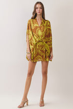 Load image into Gallery viewer, Lime Jungle Caftan