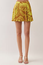 Load image into Gallery viewer, Lime Jungle Skort