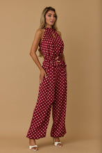 Load image into Gallery viewer, Red Velvet Polka Set