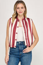 Load image into Gallery viewer, Crimson Pagoda Top