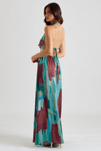 Load image into Gallery viewer, Teal Abstract Maxi