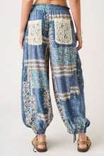 Load image into Gallery viewer, Indigo Mosaic Balloon Pant