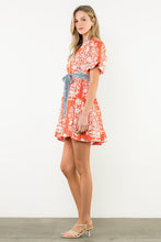 Load image into Gallery viewer, Tangerine Tropic Dress