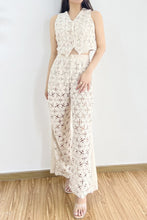 Load image into Gallery viewer, Linen Lace Vest