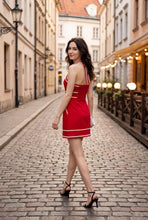Load image into Gallery viewer, Red Alert Mini Dress