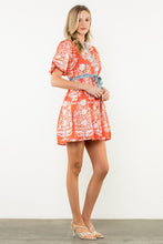 Load image into Gallery viewer, Tangerine Tropic Dress