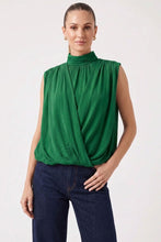 Load image into Gallery viewer, Emerald Drape Top
