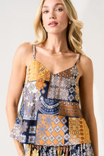 Load image into Gallery viewer, Golden Mosaic Cami