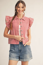 Load image into Gallery viewer, Cherry Stripe Vest