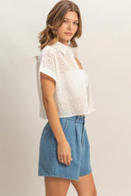 Load image into Gallery viewer, Solara Eyelet Top