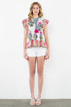 Load image into Gallery viewer, Fuchsia Flair Top