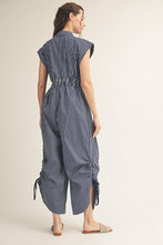 Load image into Gallery viewer, Mediterranean Stripe Jumpsuit