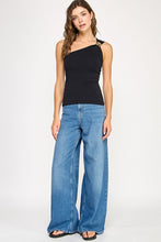 Load image into Gallery viewer, Onyx One-Shoulder Top