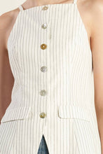 Load image into Gallery viewer, Saville Stripe Vest