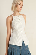 Load image into Gallery viewer, Saville Stripe Vest