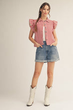 Load image into Gallery viewer, Cherry Stripe Vest