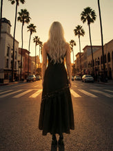 Load image into Gallery viewer, Nocturne Cutwork Maxi