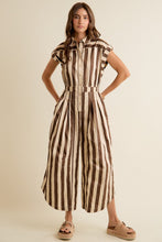 Load image into Gallery viewer, Chocolatina Stripe Jumpsuit
