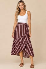 Load image into Gallery viewer, Pink Truffle Wrap Skirt
