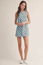Load image into Gallery viewer, Denim Dot Mini