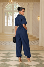 Load image into Gallery viewer, Navy Maverick Jumpsuit