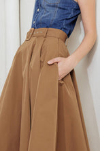 Load image into Gallery viewer, Caramel Circle Skirt