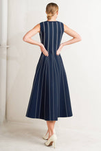 Load image into Gallery viewer, Navy Sculpt Midi