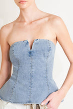 Load image into Gallery viewer, Mercer Denim Top
