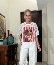 Load image into Gallery viewer, Dottie Diva Lace Tee