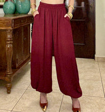 Load image into Gallery viewer, Merlot Balloon Pants