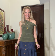 Load image into Gallery viewer, Offbeat Olive Top