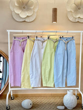 Load image into Gallery viewer, Belted Arc Pants