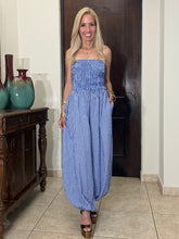 Load image into Gallery viewer, Capri Picnic Jumpsuit