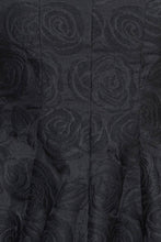 Load image into Gallery viewer, Black Rose Peplum