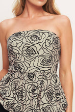 Load image into Gallery viewer, Rosette Peplum Top
