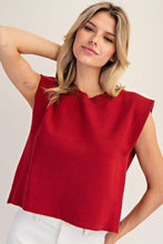 Load image into Gallery viewer, Wine Frame Knit