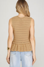 Load image into Gallery viewer, Caramel Tie Knit