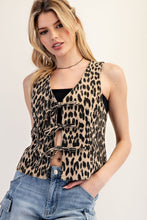 Load image into Gallery viewer, Wild Tied Vest